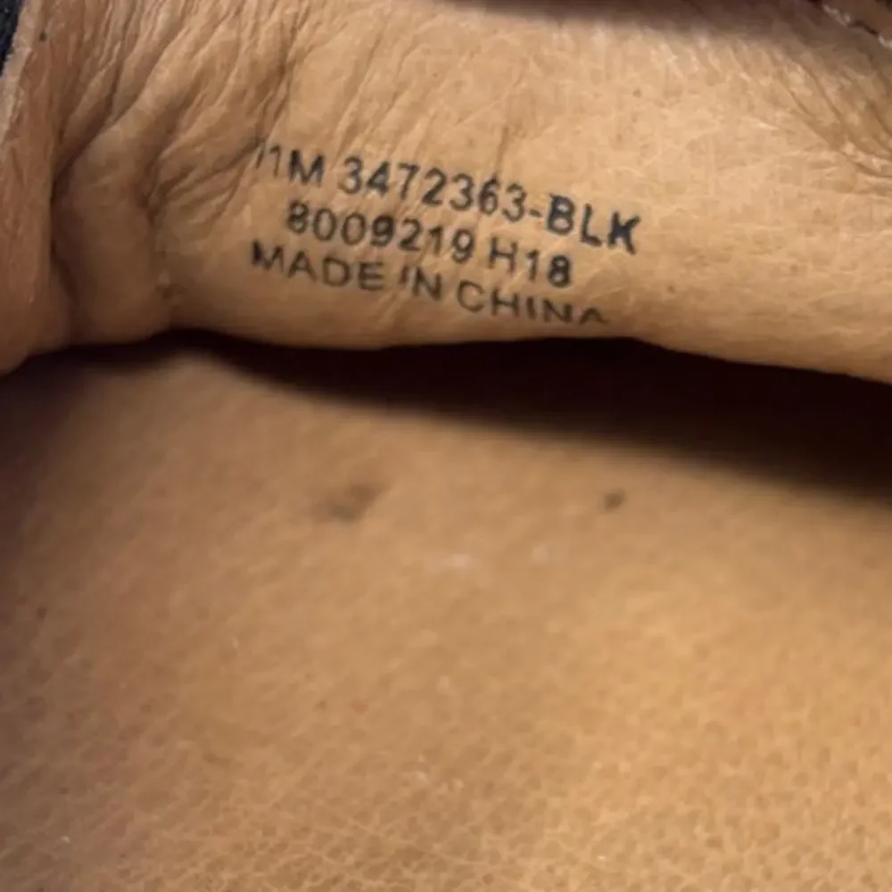 Frye black suede